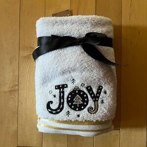 Joy Christmas Hand towels 2 pack